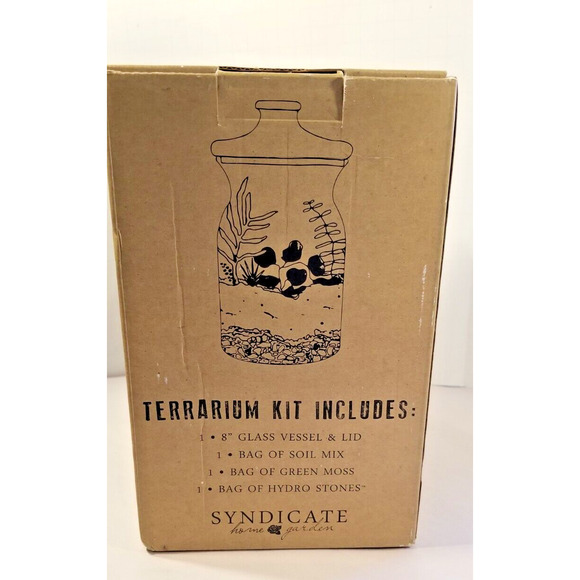 Syndicate Home & Garden Create Your Own Terrarium Kit 100-00-00 New!!! - Picture 2 of 5